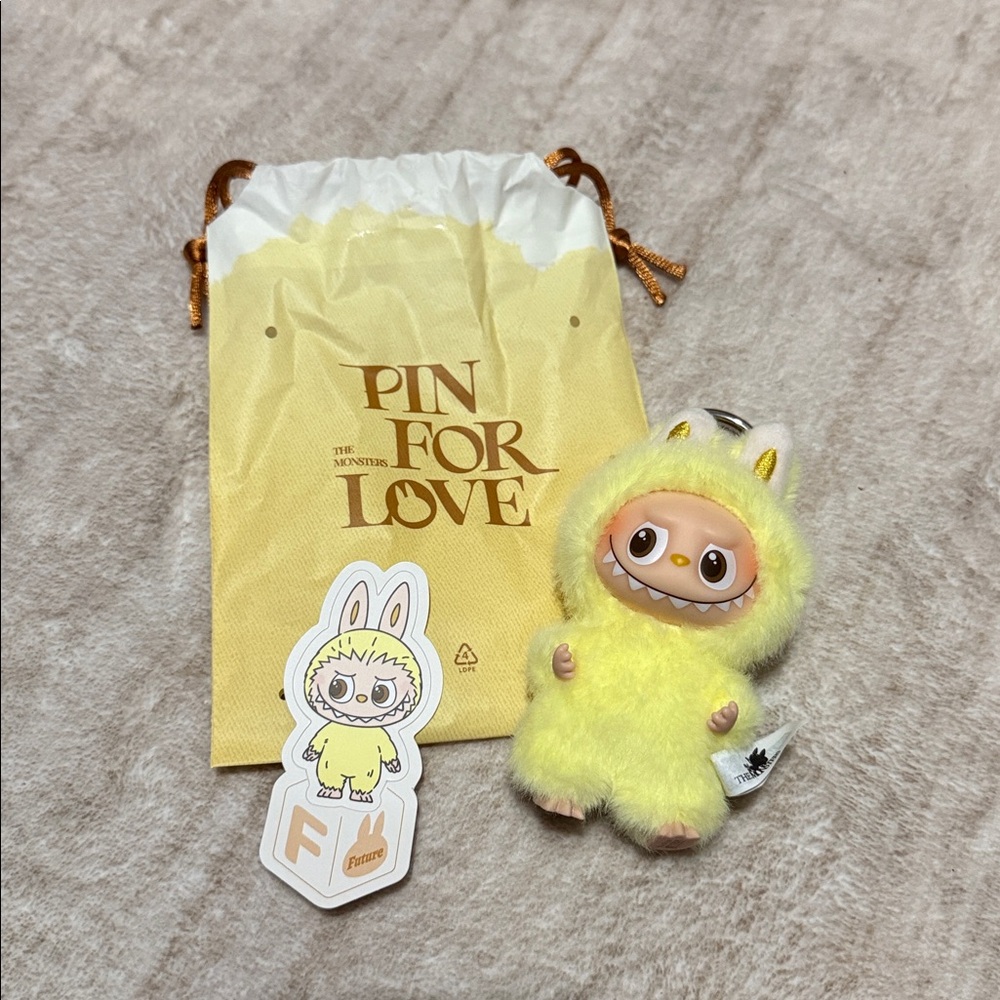 Pin for Love mini labubu